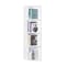 Basicwise Durable 4-Tier Wooden Corner Bookshelf, Perfect for Tiny Home, Shelves for Bedroom, Classroom, White QI003553.W - alternate 1
